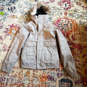 Burton snow jacket. 
Women’s size small.